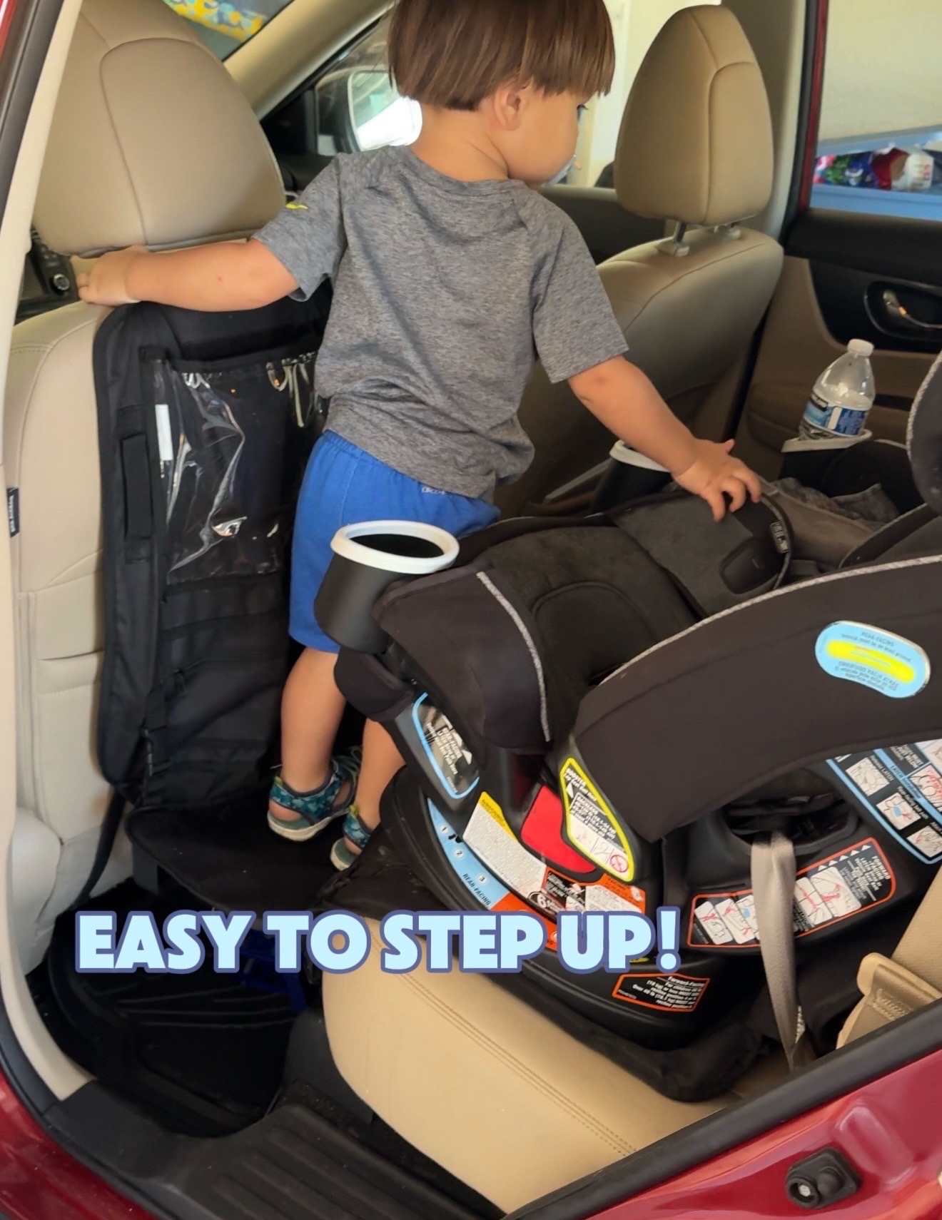 Steppy - Car seat step for kids!